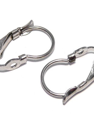 Tortite cercei din inox, 16x10 mm