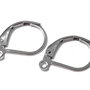 Tortite cercei din inox, 16x10 mm