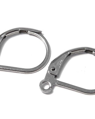 Tortite cercei din inox, 16x10 mm
