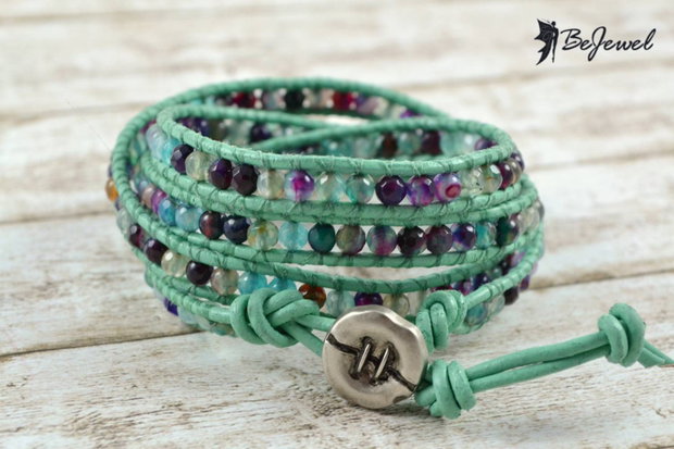 Bratara wrap ''Lilly of the Valley''