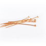 10b Ace cu bila rose gold 30x0,7mm  (RGLAK 051)