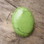 Cabochon imitatie turcoaz, 40x30mm - REZERVAT