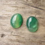 Cabochon agata, 20x15 mm (2 buc)