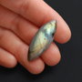 Cabochon Labradorit Marquise -  flashy - LLB07