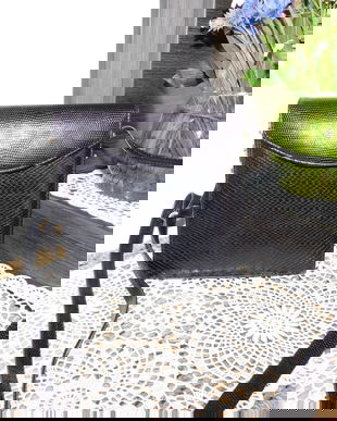 POSETA  GERMANIA  PIELE NATURALA  LACUITA  SPECTACULOASA