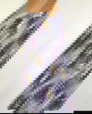 Fusta plisata cu pansele 1