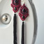 Cercei soutache Burgundy