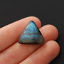 Cabochon labradorit flashy  Triunghiular rotunjit