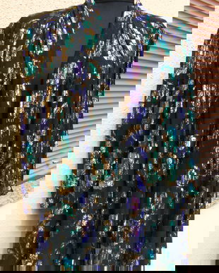 Blazer cu sclipici XL