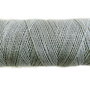 Snur dublu cerat argintiu impletit 0,8mm (1metru) DVLAK 023