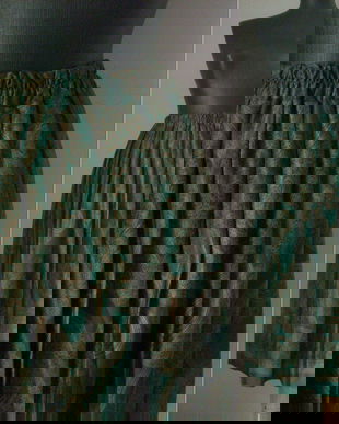 FUSTA JERSE VERDE ARABESCURI