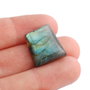 Cabochon Labradorit rectangular - flashy