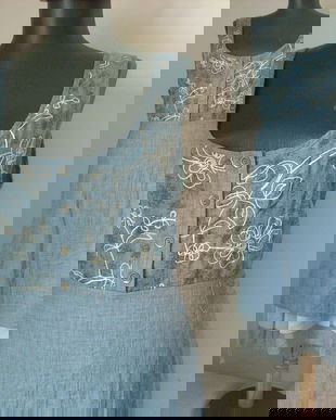 ROCHIE VARA PANZA BUMBAC BRODAT