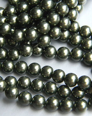Perle Swarovski - culoare verde inchis - (814)