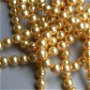 Perle Swarovski - culoare auriu - (296)