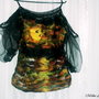 Bluza impaslita pe organza - Luna plina rezervat
