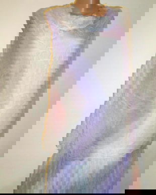 Rochie /tunica in culori pastel-degradeuri