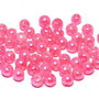 Perle din sticla, 3 mm, siclam