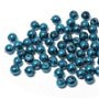 Perle din sticla, 3 mm, bleumarin