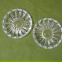 Set 2 farfurioare cristal