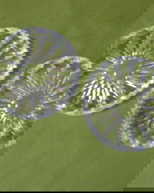 Set 2 farfurioare cristal