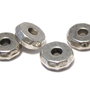 Distantier metalic, argintiu antichizat, 8x3 mm