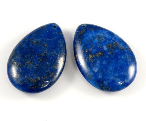 7906 - (1buc) Pandantiv, lapis lazuli, albastru, picatura
