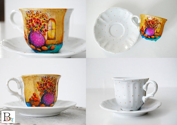 Ceasca cu Farfurioara - Nature & Colours Collection
