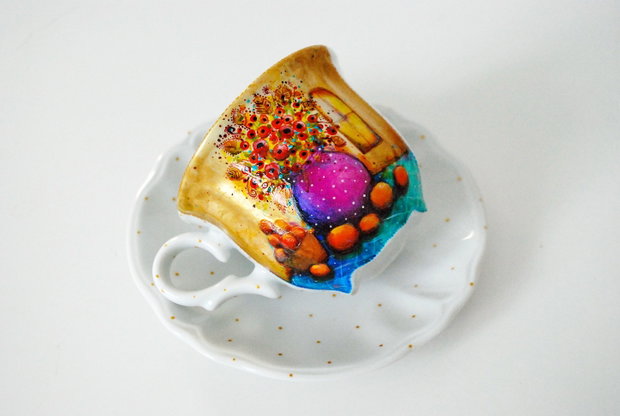 Ceasca cu Farfurioara - Nature & Colours Collection