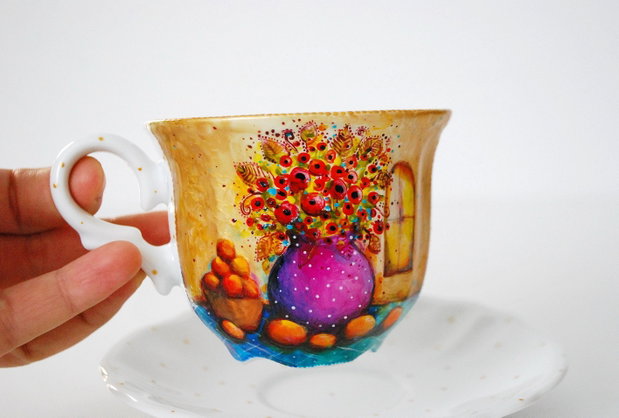 Ceasca cu Farfurioara - Nature & Colours Collection