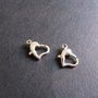 INCHIZATOARE ARGINTIE LOBSTER - 14 X 9 MM
