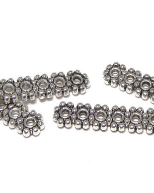 Distantier metalic, 6 siruri, 20x5 mm