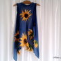 Cardigan cu flori de Floarea Soarelui impaslite - rezervat