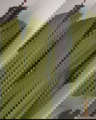 ROCHIE VINTAGE STOFA VERDE