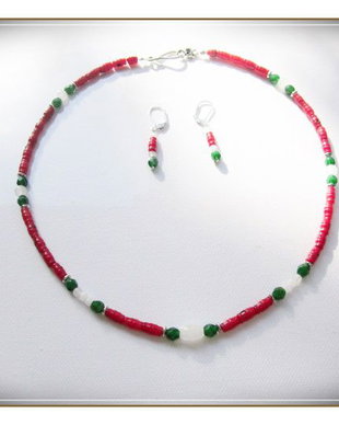 SET- CORAL ROSU, JAD ALB SI MARGELE CEHIA