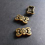 LINK BRONZ 2 PRINDERI - 18 X 11 MM
