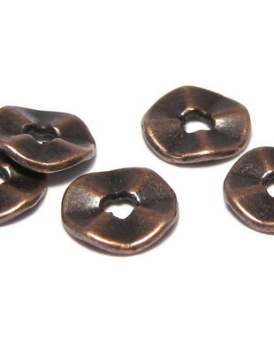 Distantier metalic, cupru, 7x1.5 mm