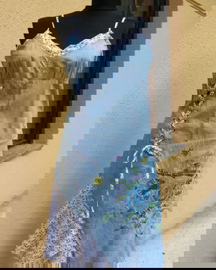 Rochie cu broderie S/M-Paris