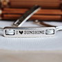 Link conector zamak inscriptionat '' I love sunshine''  36x7mm LISA 0004