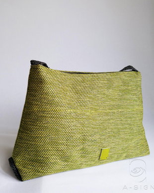 Geanta umar Simply textile green- pentru comanda