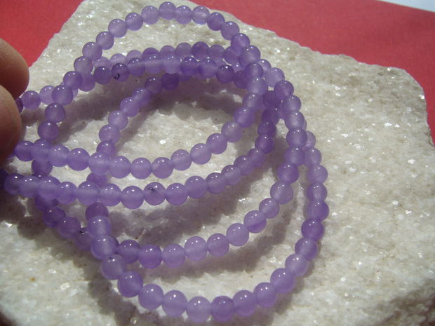 Agate lila 4 mm