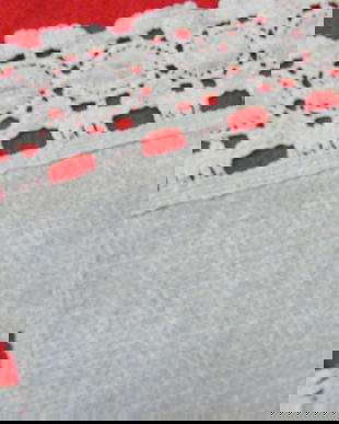 Traversa rustica cu dantela