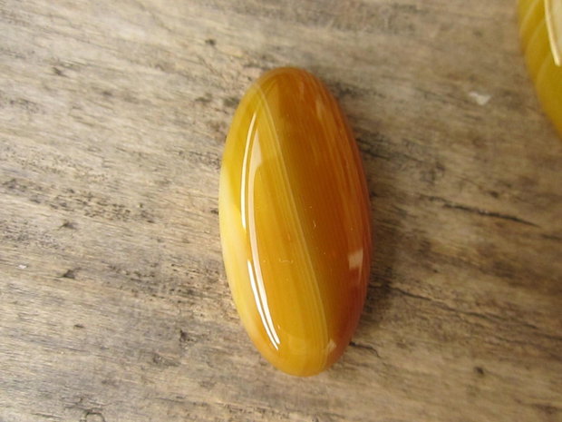 Cabochon agata 30x15 mm