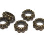 Distantier metalic, bronz, 6x2.5 mm