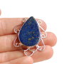 Pandantiv cu Lapis Lazuli in rama argintata