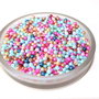 100 perle mici colorate