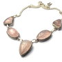 Colier rose cuart