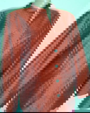 Sacou matase naturala chantung