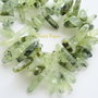 (5 bucati) Prehnit gherute aprox 12-20x3-6 mm