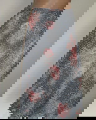 Fusta matase naturala florala